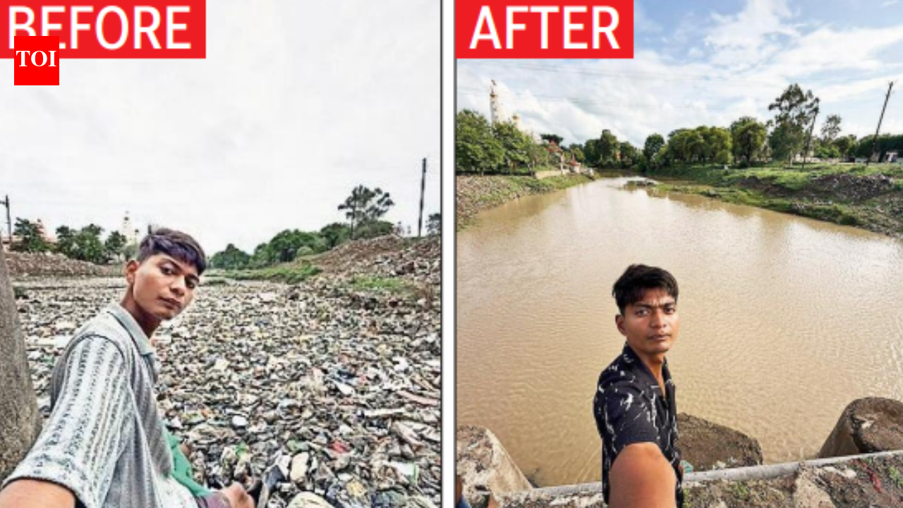 IndiaWith bare hands, lone warrior 'Bittu Tabahi' cleans up dumpyard of a river
