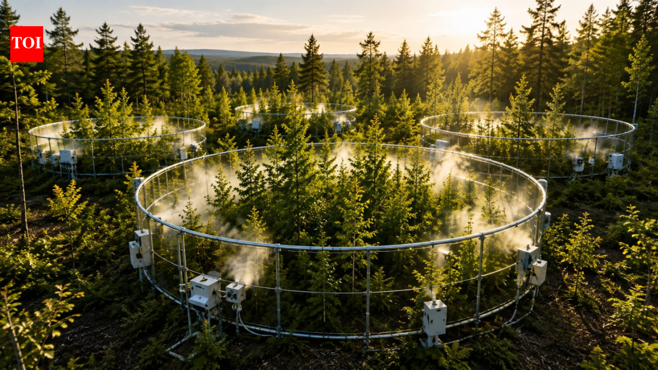 Extra CO2 boosted Wisconsin forest productivity 39%, but ozone cut the gain