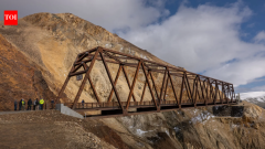 Denali builds $230m bridge over moving landslide 5 years after road was cut