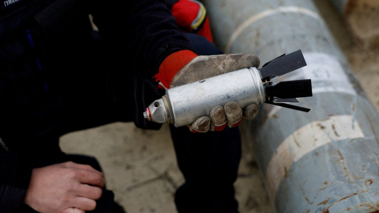 Cluster munitions kill, wound over 1,000 globally in 2025