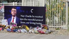 Charlie Kirk statue vandalised outside Turning Point USA headquarters