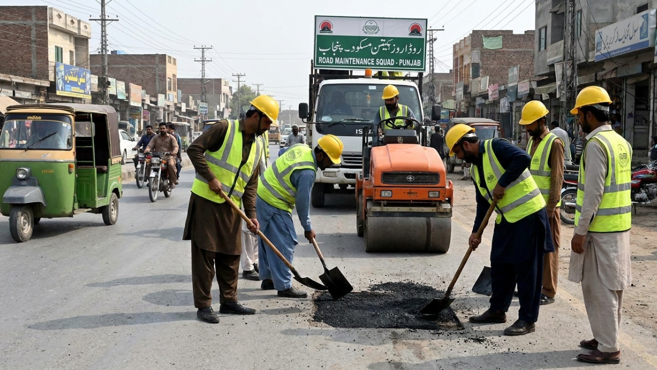 Punjab to Form Road Maintenance Squads