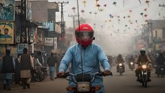 Lahore Traffic Police to Install Safety Rods on 2.3 Million Bikes Ahead of Basant