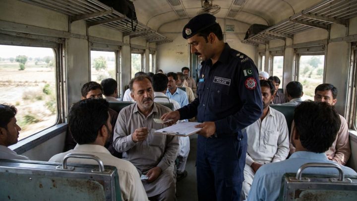 Pakistan Railways Police Assigned Ticket-Checking Duty on Trains