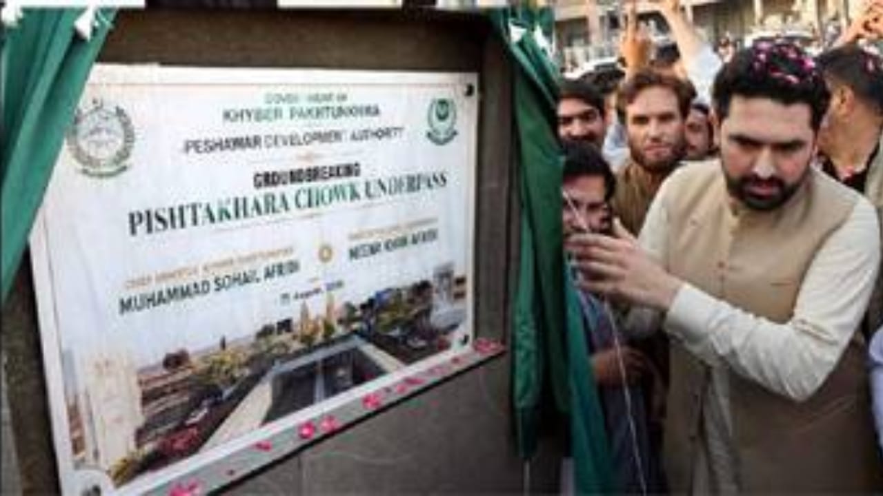 KP Launches Pishtakhara Underpass Project