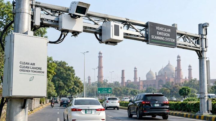 Lahore to Introduce New System to Detect Polluting Vehicles