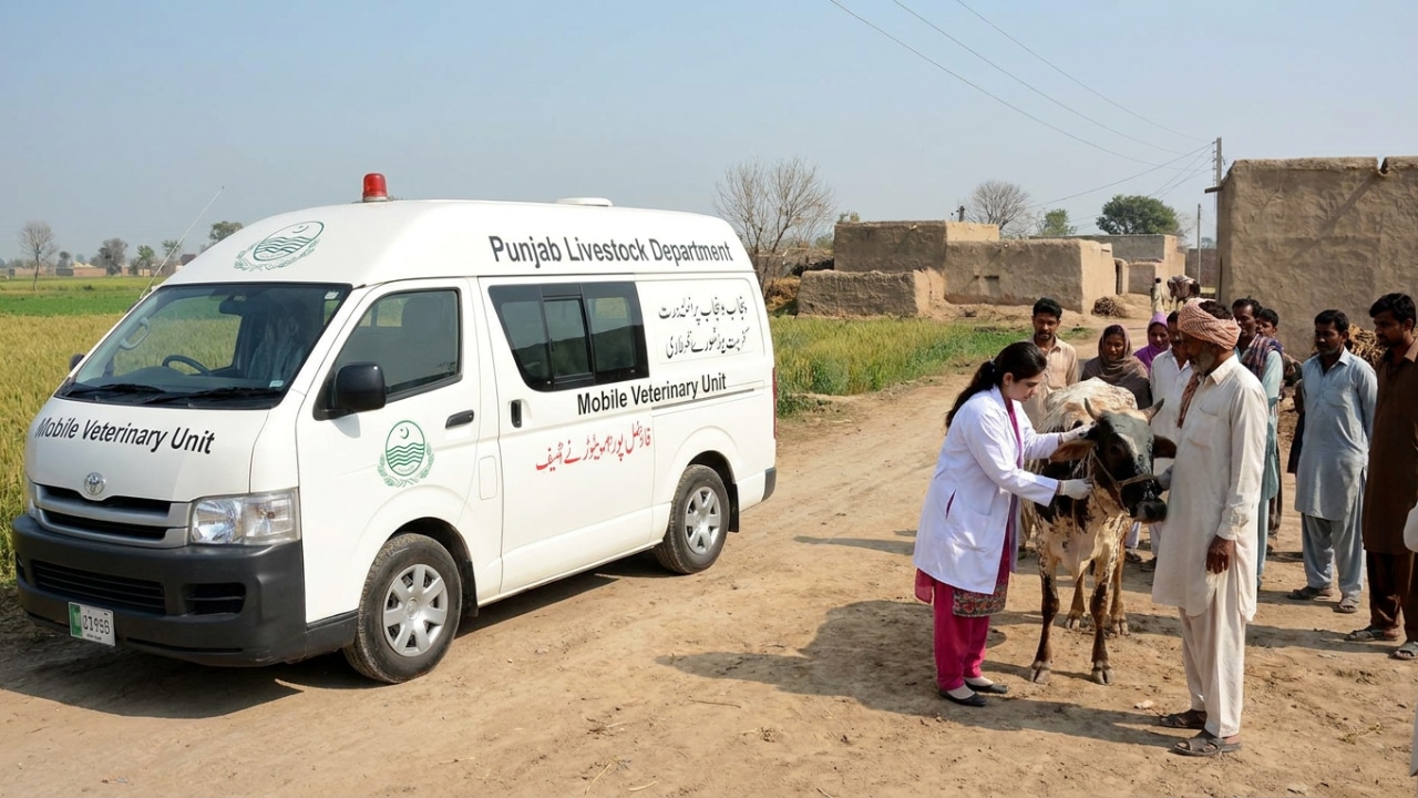 Punjab Launches Mobile Veterinary Fleet