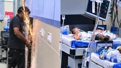 Welding Work Conducted Inside Karachi Hospital Nursery With Newborns Present