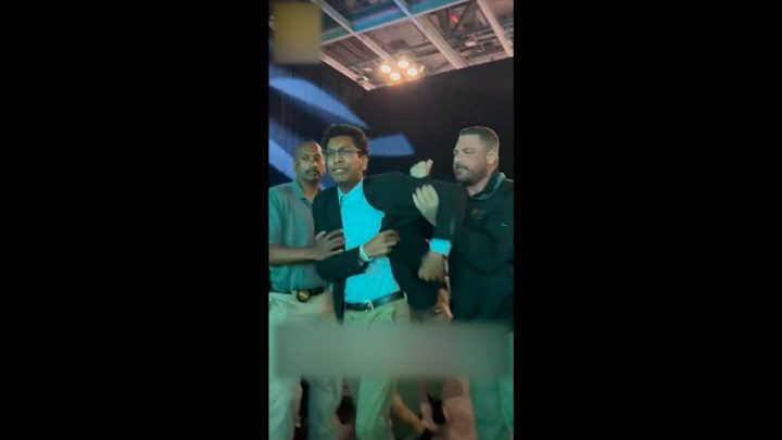 Student protesters disrupt NVIDIA AI climate panel