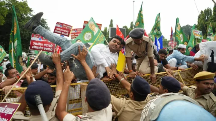 India's 'Cockroach' movement says many members detained ahead of Delhi rally