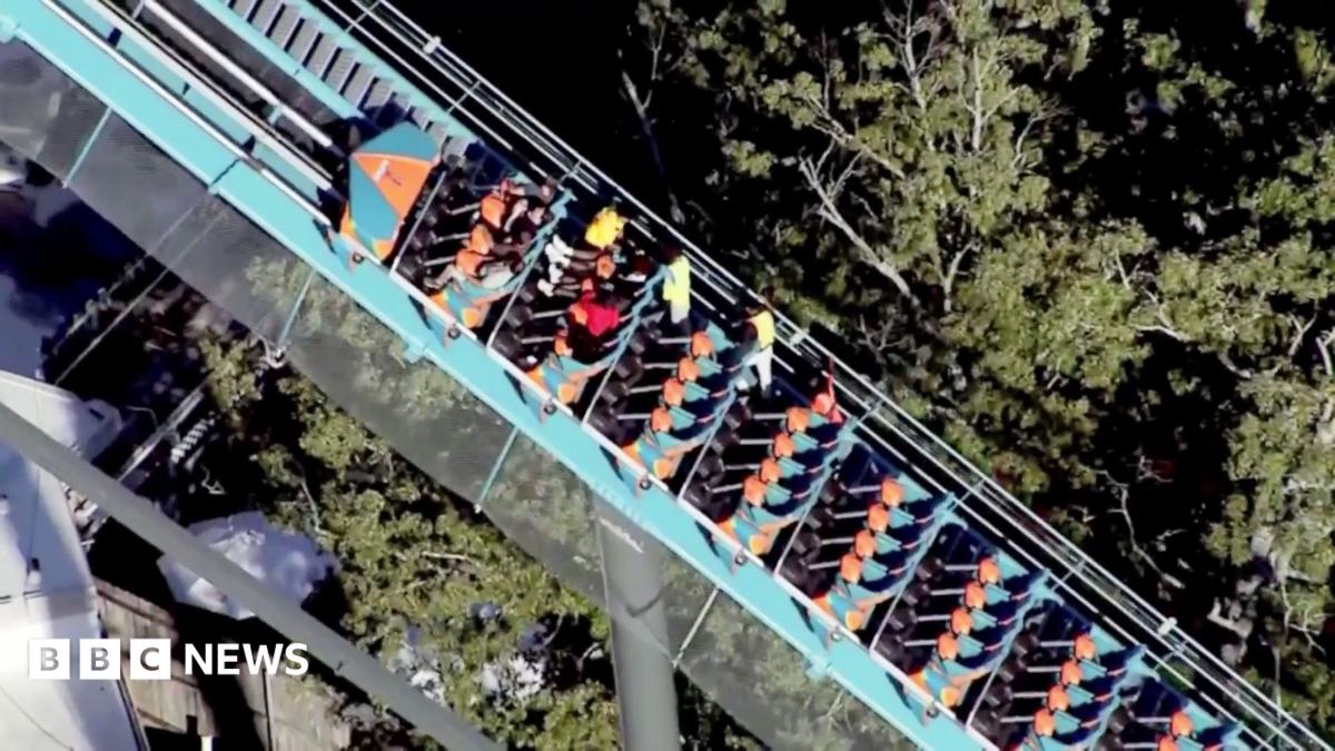 One dead and several hurt after rollercoaster incident at Six Flags