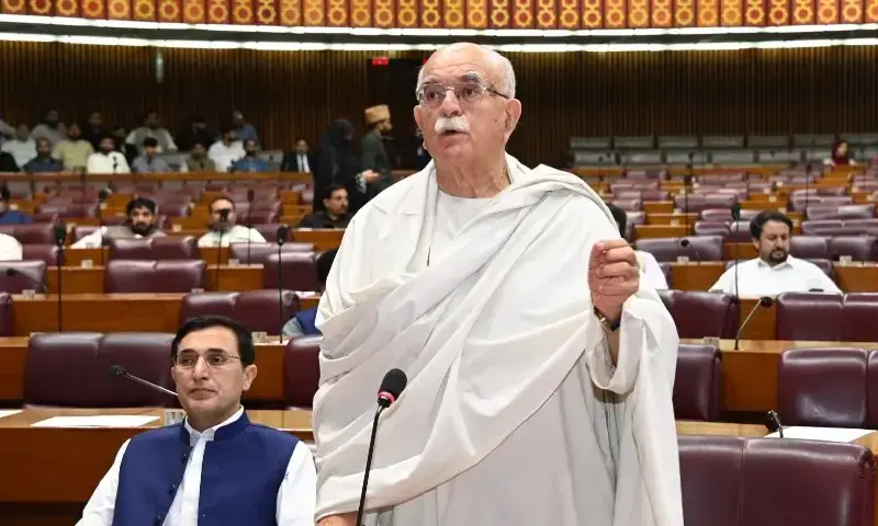 Achakzai warns governor's rule will next be imposed in Sindh, over water and mines