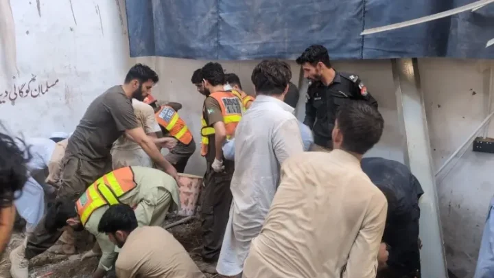 At least 17 killed as school roof collapses in Peshawar