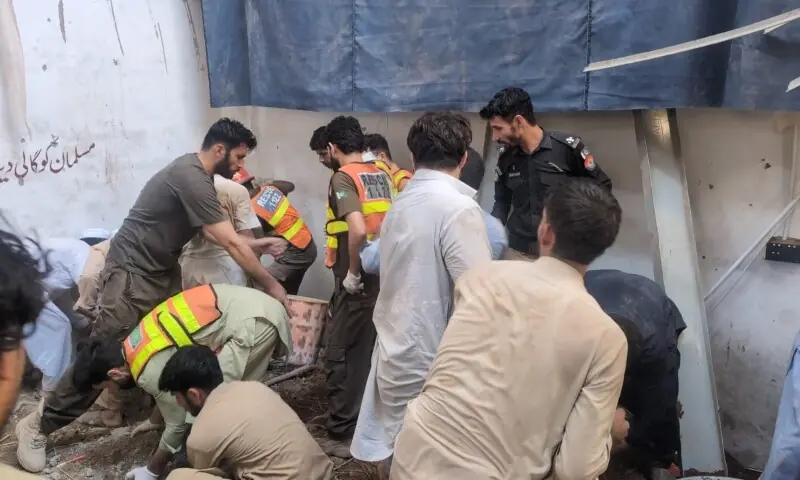 At least 17 killed as school roof collapses in Peshawar
