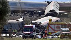 High-speed train crash kills at least 68 people in Spain