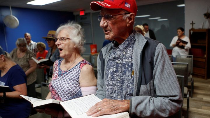 White evangelical support for Trump slips but still strong as midterms near