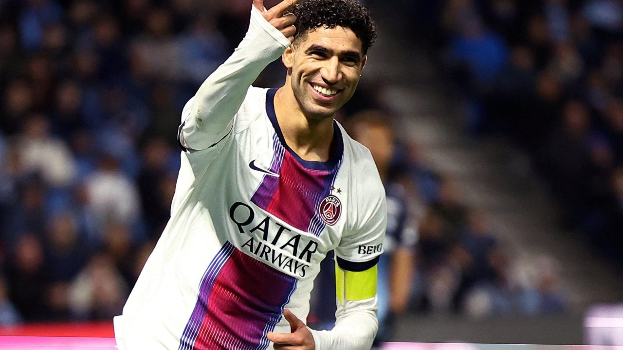 Hakimi’s hat-trick guides PSG to stunning 5-1 win at Le Havre in Ligue 1
