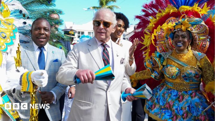 Watch: King dances in the streets of the Bahamas capital
