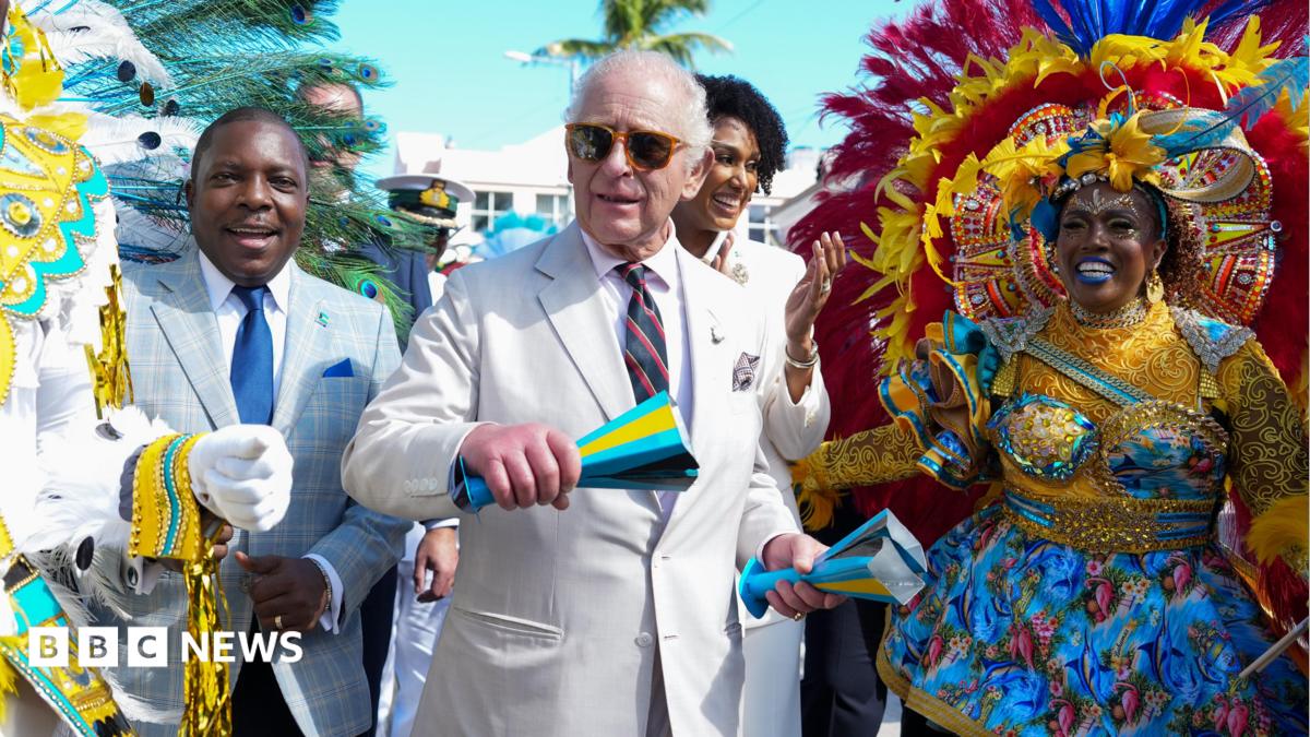 Watch: King dances in the streets of the Bahamas capital