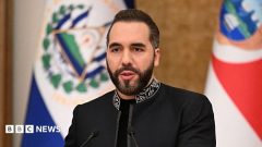 El Salvador's president threatens Haitian gangs over military hostages