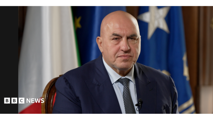 Trump 'completely wrong' to restrict support for Ukraine, Italian minister tells BBC