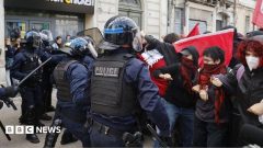Riot police clash with students as education protests rage in France