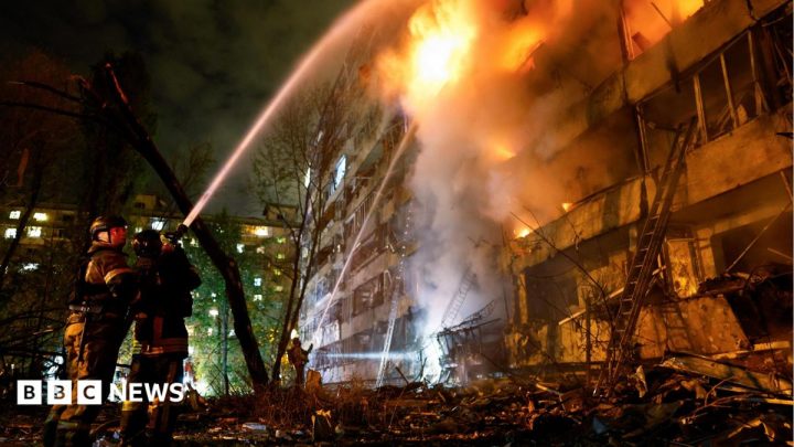 Russian strikes hit key power plant in Kyiv, Zelensky says