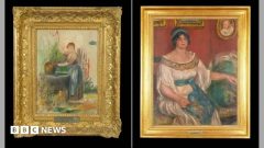 Two Renoir paintings stolen from French museum are recovered