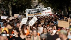 Protesters across Spain demand action over housing crisis