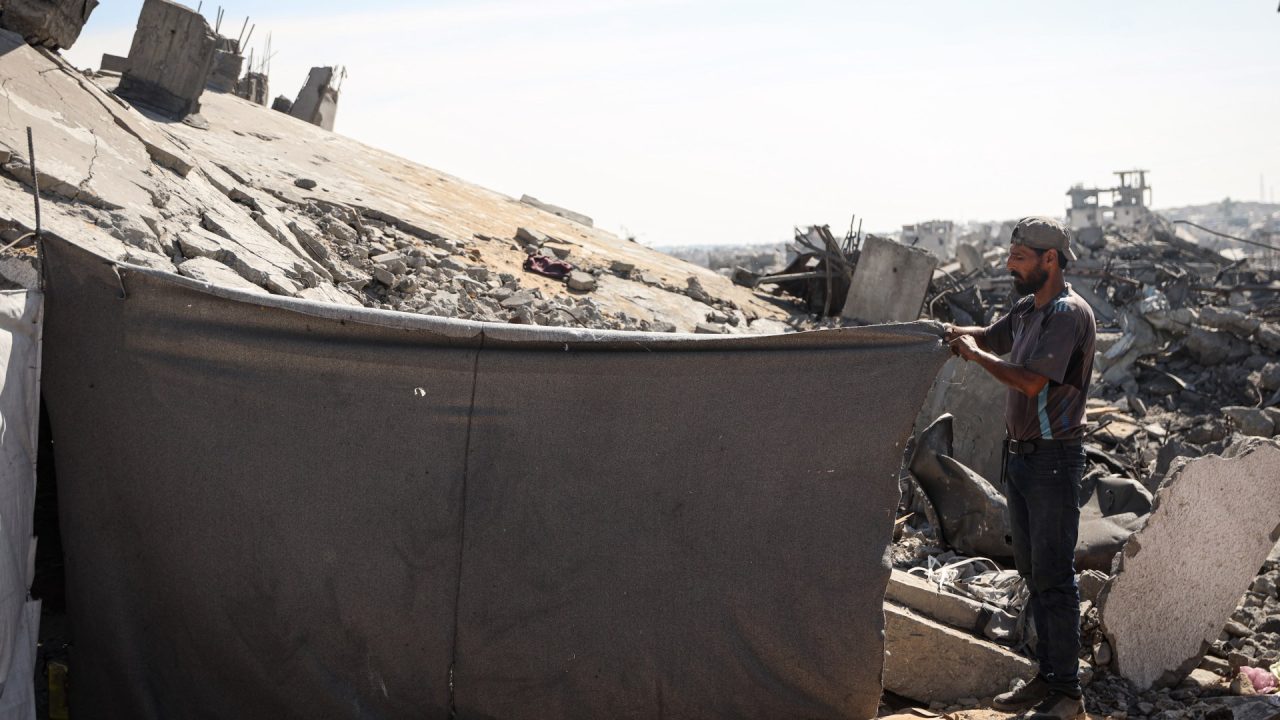 Israel’s Yellow Line in Gaza advances, leaving displaced with nowhere to go
