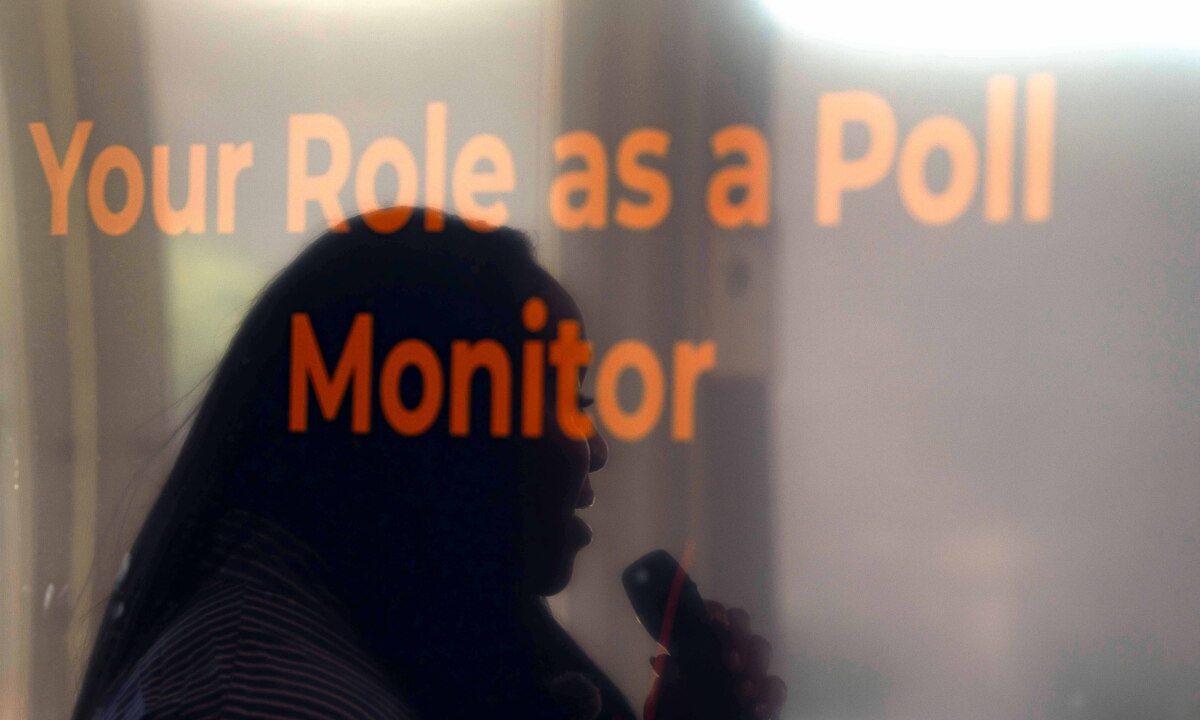 Thousands of observers are expected to descend on polling places to monitor the vote on Election Day