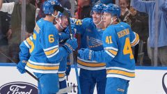 St. Louis Blues condemn what they called an antisemitic protest at an NHL game against Vegas