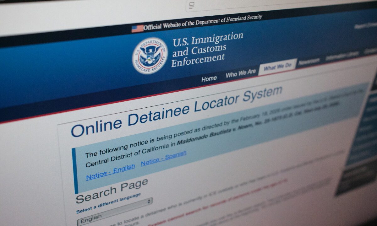 Lawsuit seeks to stop ICE from hiding locations of detainees