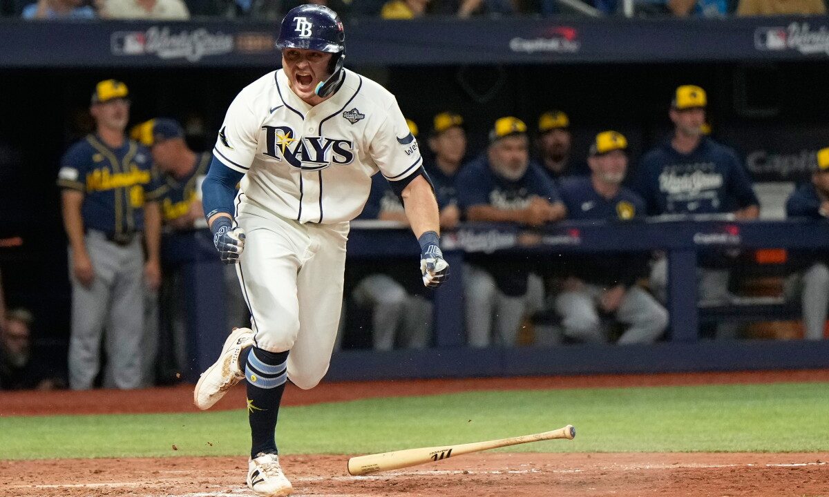 Rays stun Brewers with a 12th-inning rally and force World Series Game 5