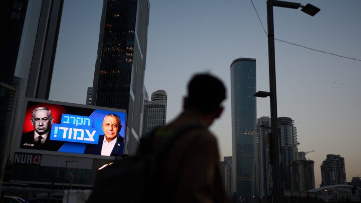 Israel awaits final election results and other top photos from the Middle East