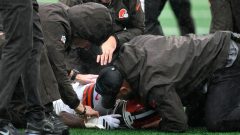 Browns rookie wide receiver Concepcion ruled out after helmet-to-helmet hit by Jets’ Fitzpatrick