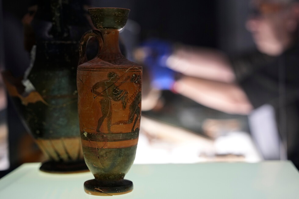 Israel hands back ancient Greek artifacts as Athens seeks return of Parthenon Marbles