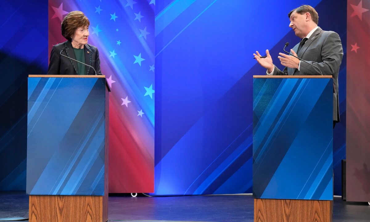 Jackson doesn't regret telling Collins to 'shut up' after protester interrupted Maine Senate debate