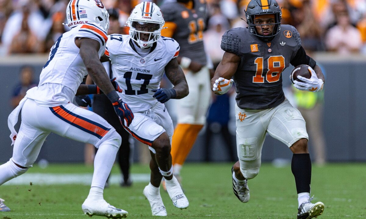 Auburn linebacker Xavier Atkins is no longer with the program and plans to transfer
