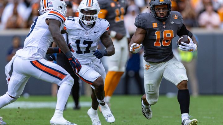 Auburn linebacker Xavier Atkins is no longer with the program and plans to transfer