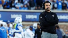 Duke’s Robinson apologizes for on-field incident with female training staffer during injury stoppage