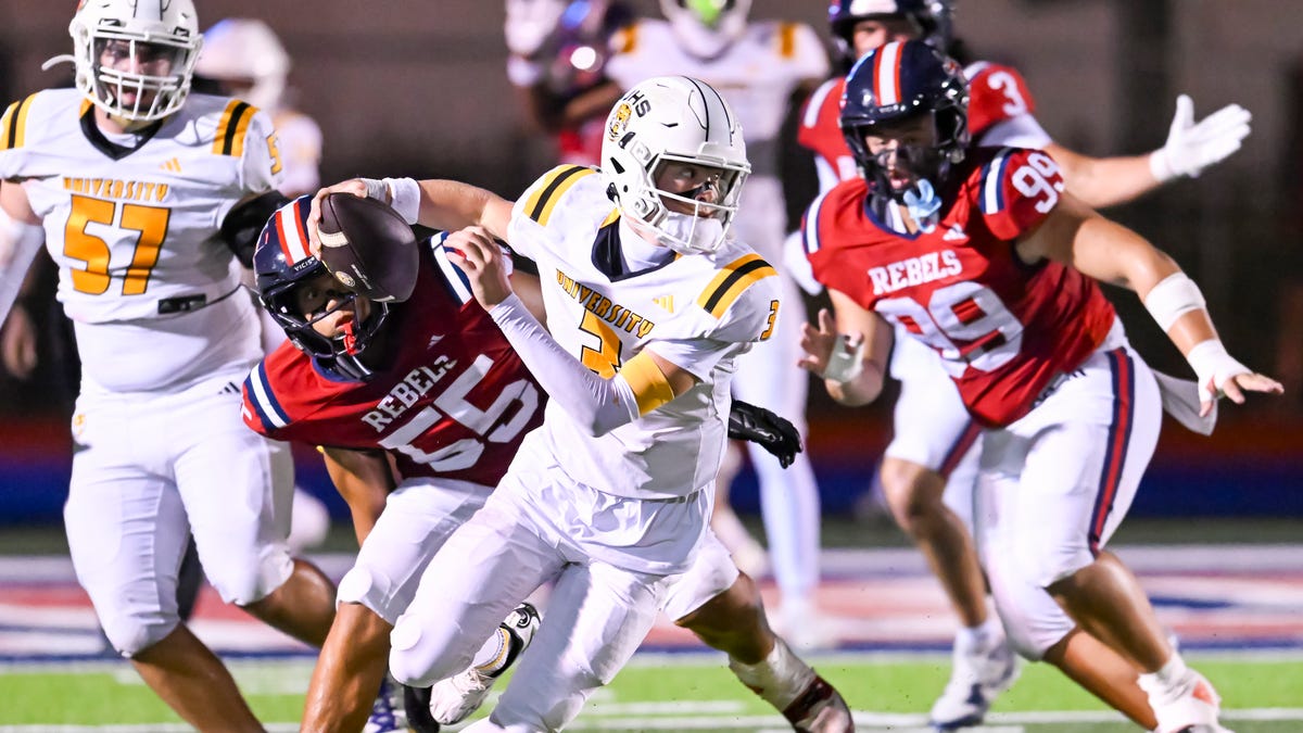 Lane Kiffin's son Knox throws, runs and catches TDs in breakout game