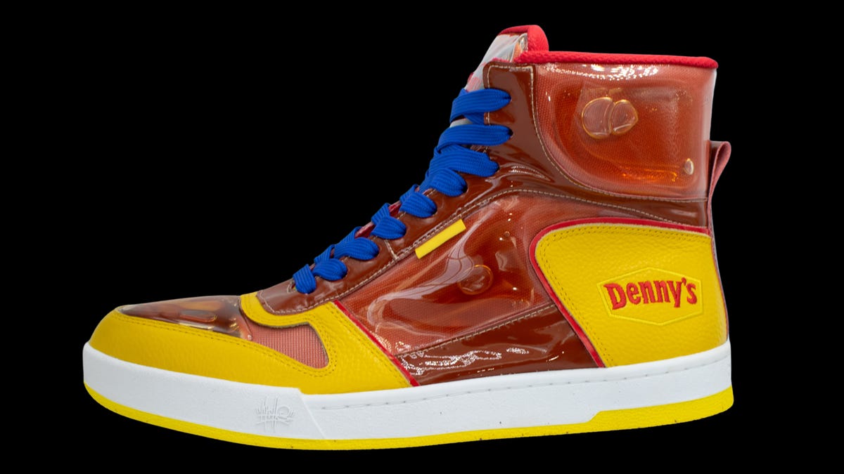 Denny's sneakers with syrup inside are back. How to get them