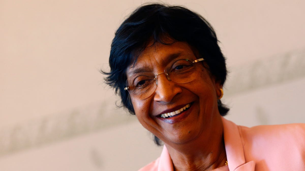 Nobel Peace Prize awarded to South African lawyer Navi Pillay