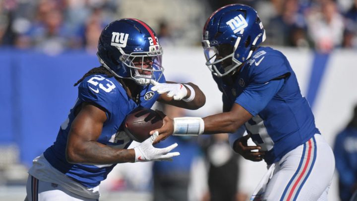 Giants cut running back who questioned team’s plan at the position