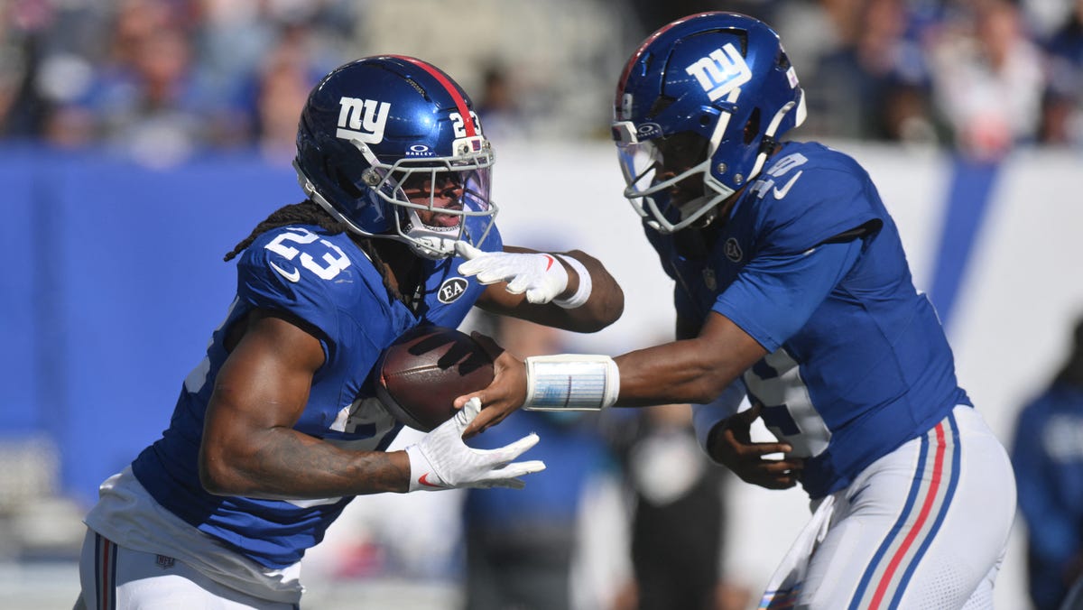 Giants cut running back who questioned team's plan at the position