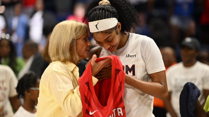 Finals Barbie gets some Bayou support: Kim Mulkey attends WNBA Finals Game 3