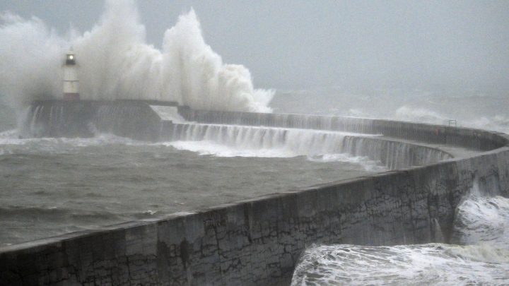 Two storms slam northern Europe, cut power to 150,000 homes