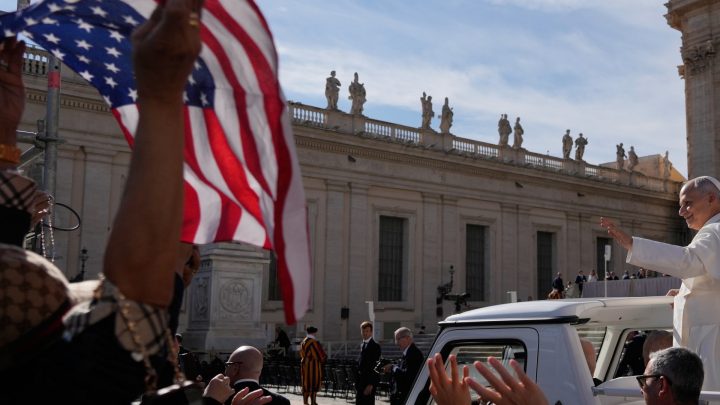 Pope Leo becomes first pontiff to vote in US general election