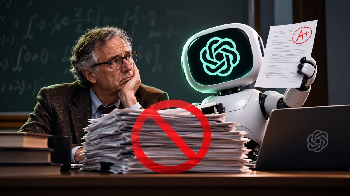 Top University Professor Stops Grading Homework Because of ChatGPT